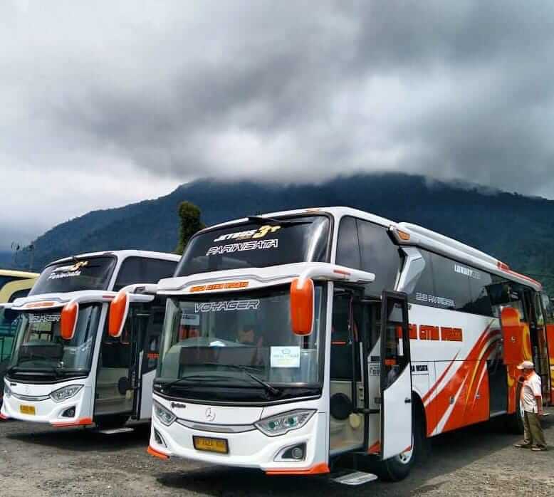 rental bus cikampek